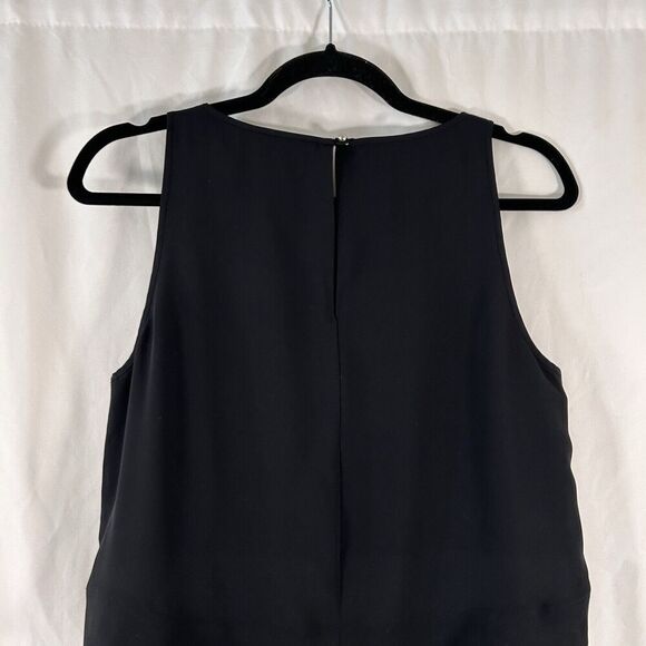 Banana Republic Knee Length Dress Womens 6 Black Sleeveless Pullover Lightweight - Picture 6 of 8